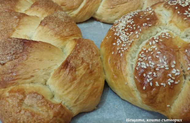 Сладък еврейски хляб "Хала"