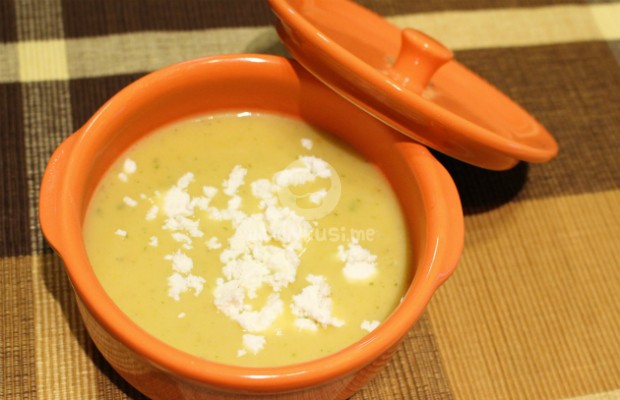 Крем супа с печен чесън