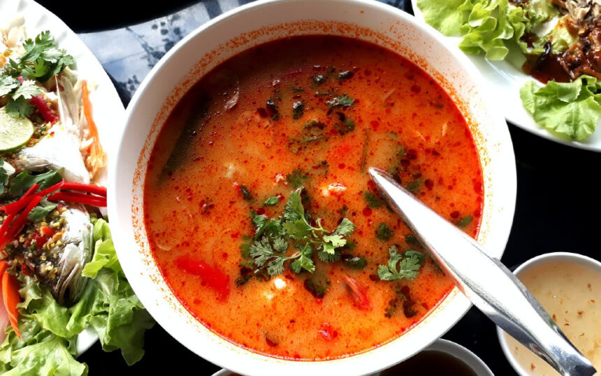 Тайландска супа със скариди