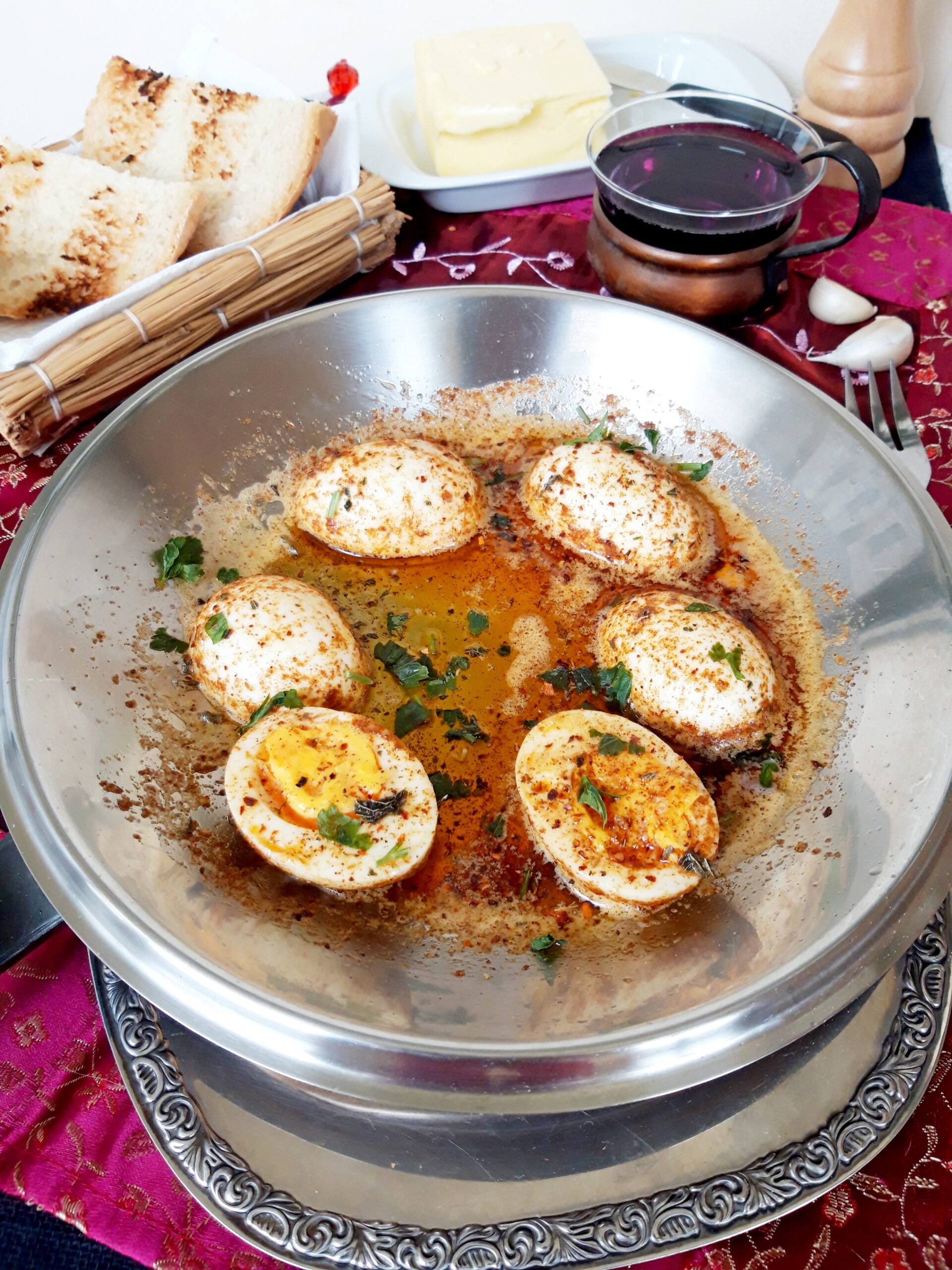 Турска капама с яйца