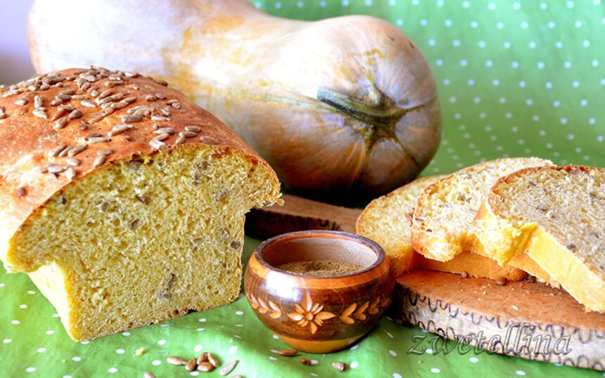 Хляб с тиква за хлебопекарна