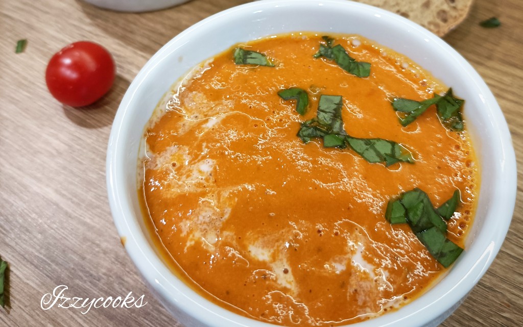 Супа от печени домати